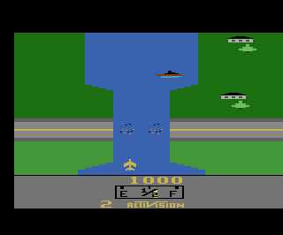 River Raid atari screenshot