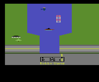 River Raid atari screenshot