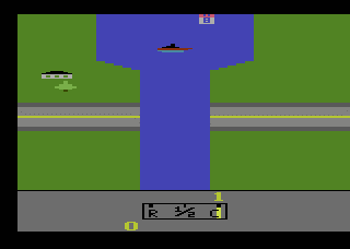 River Raid atari screenshot