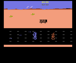 Road Runner atari screenshot