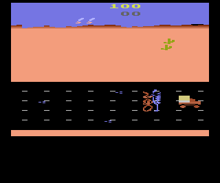 Road Runner atari screenshot