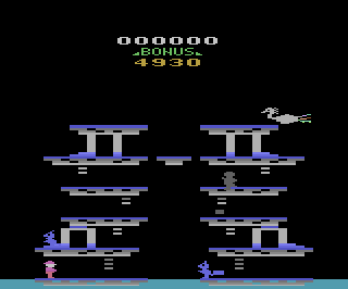 Roc 'n Rope atari screenshot