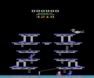 Roc 'n Rope atari screenshot
