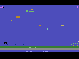 Rocky & Bullwinkle atari screenshot