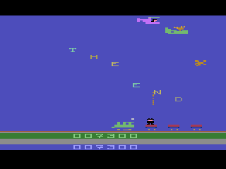 Rocky & Bullwinkle atari screenshot