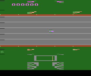 Rush Hour atari screenshot
