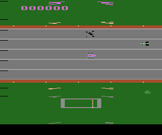 Rush Hour atari screenshot