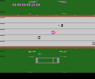 Rush Hour atari screenshot