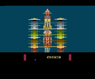 Saboteur atari screenshot