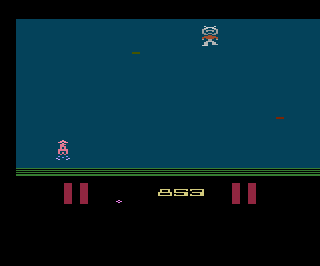 Saboteur atari screenshot