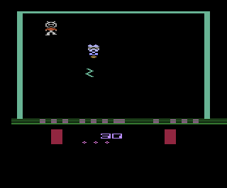 Saboteur atari screenshot