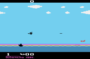 Sea Hawk atari screenshot