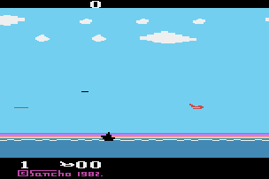 Sea Hawk atari screenshot
