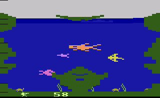 Sea Hunt atari screenshot