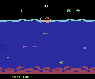 Sea Monster atari screenshot