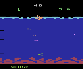Sea Monster atari screenshot