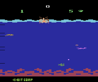 Sea Monster atari screenshot