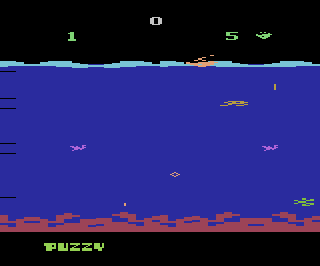 Sea Monster atari screenshot