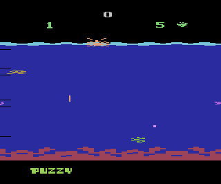 Sea Monster atari screenshot