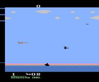 Seahawk atari screenshot