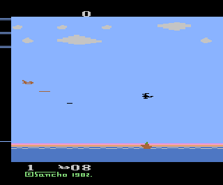 Seahawk atari screenshot