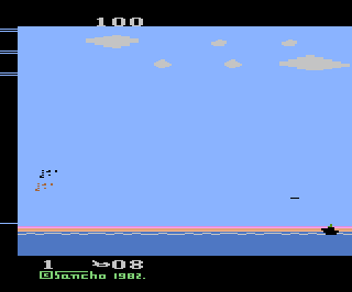 Seahawk atari screenshot