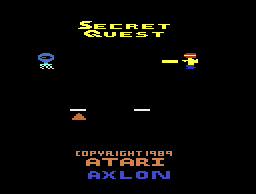 Secret Quest atari screenshot