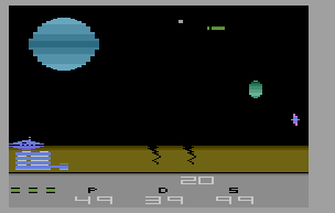 Sentinel atari screenshot