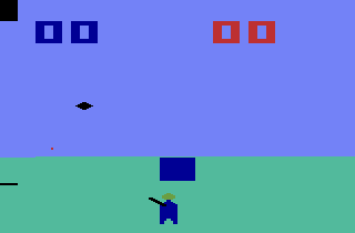 Skeet Shoot atari screenshot
