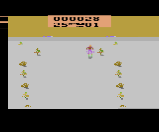 Ski Run atari screenshot