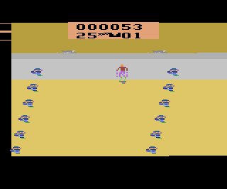 Ski Run atari screenshot
