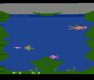 Skin Diver atari screenshot