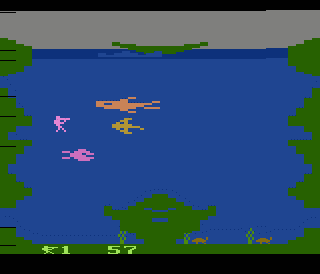 Skin Diver atari screenshot