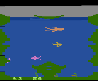 Skindiver atari screenshot