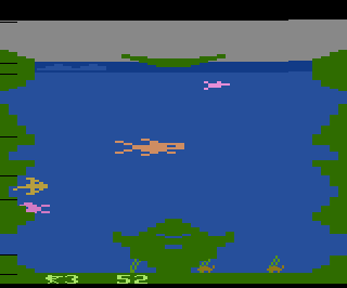 Skindiver atari screenshot