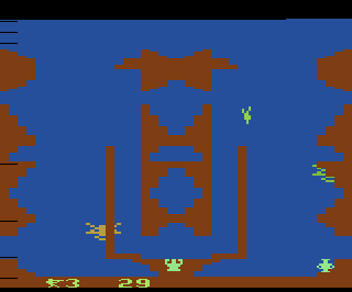 Skindiver atari screenshot