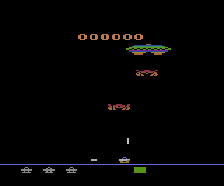 Sky Alien atari screenshot
