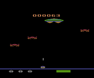 Sky Alien atari screenshot