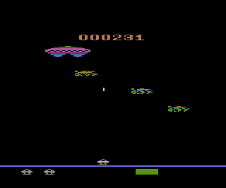 Sky Alien atari screenshot
