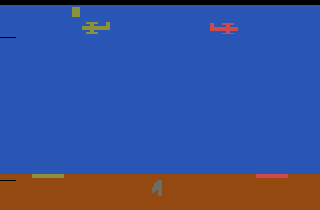 Sky Diver atari screenshot