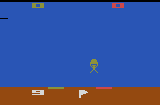 Dare Diver atari screenshot