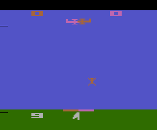 Sky Diver atari screenshot