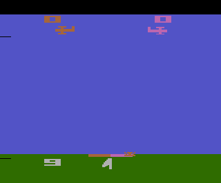 Sky Diver atari screenshot