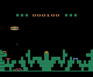 Sky Scraper atari screenshot