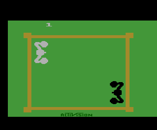 Smash Hit Pak - Frogger / Stampede / Seaquest / Boxing / Skiing atari screenshot