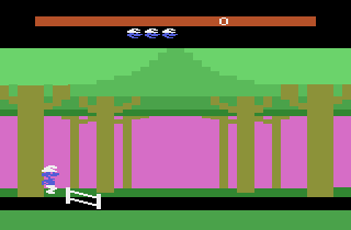 Smurf - Rescue in Gargamel's Castle atari screenshot