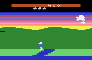 Smurf - Rescue in Gargamel's Castle atari screenshot