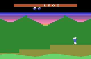 Smurf - Rescue in Gargamel's Castle atari screenshot