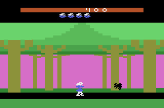 Smurf - Rescue in Gargamel's Castle atari screenshot