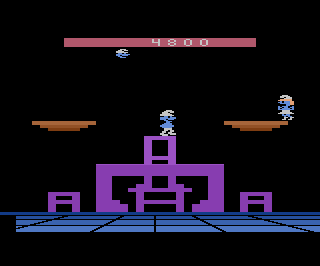 Schtroumpfs atari screenshot